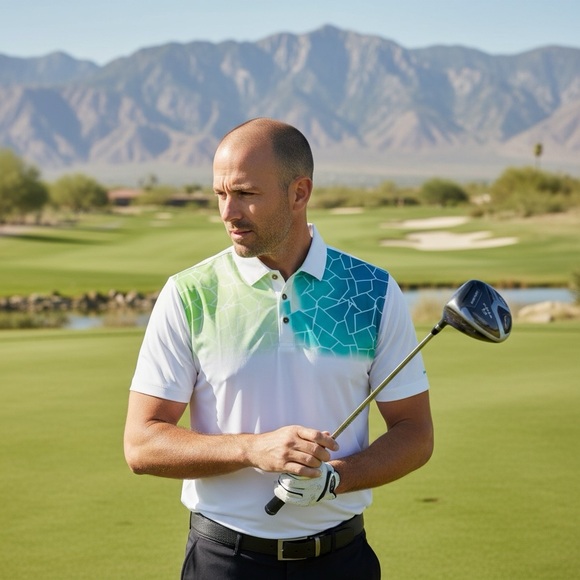 Pebble Beach Golf Dry-Luxe Performance Shirt - Picture 2 of 9